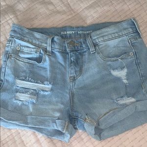 Boyfriend Jean Shorts